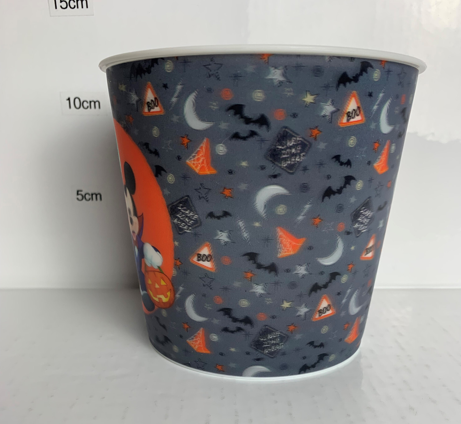 Disney Halloween Mickey Mouse ‘Scare Up Some Fun’ Lenticular Popcorn/Candy Bowl