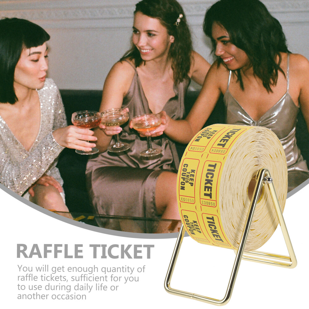 Raffle Ticket Dispenser Ticket Holder With Raffle Tickets for Lottery Party