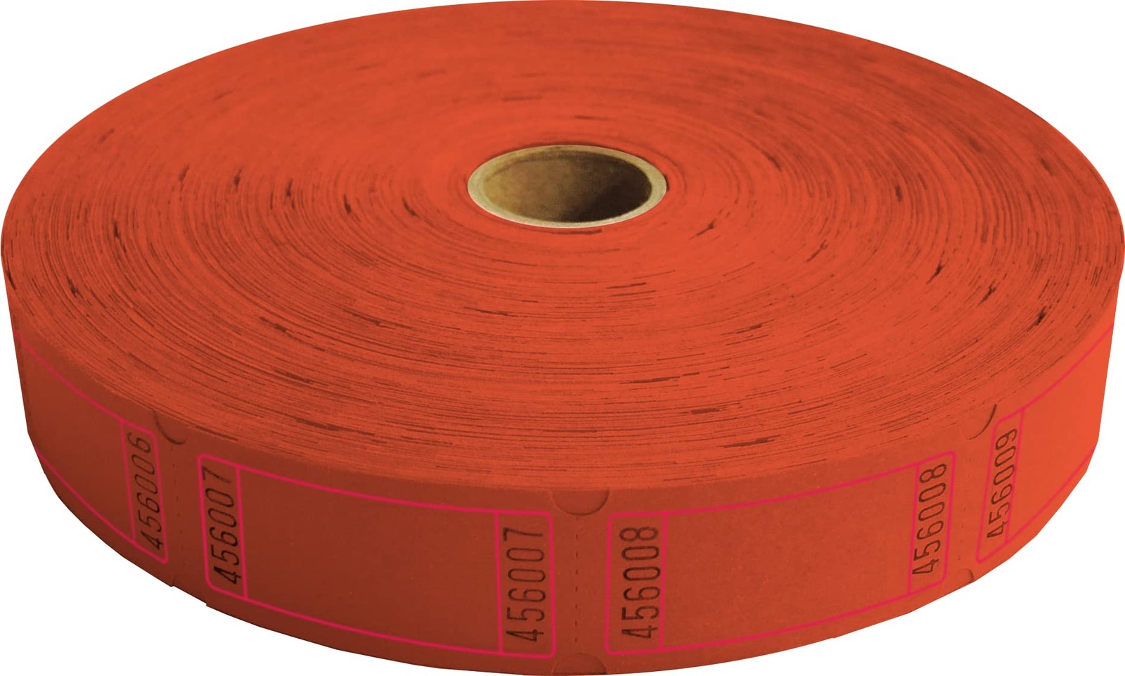 8 Pack Blank Roll Tickets 2000 Per Roll Assorted Colors Raffle Carnival Bingo