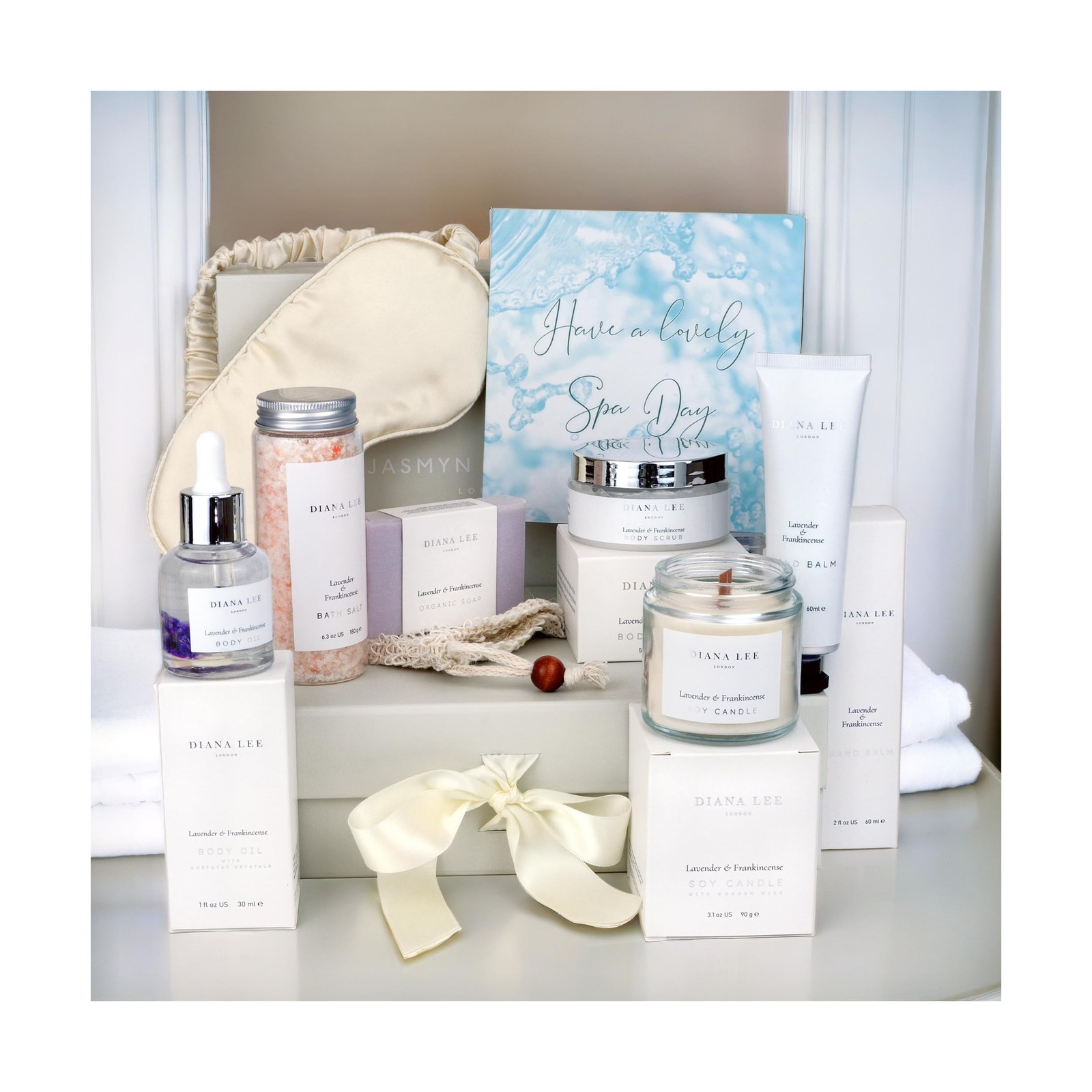 Jasmyn & Greene Luxury Spa Gift Basket for Women – 10 Relaxing Spa … Fast Ship