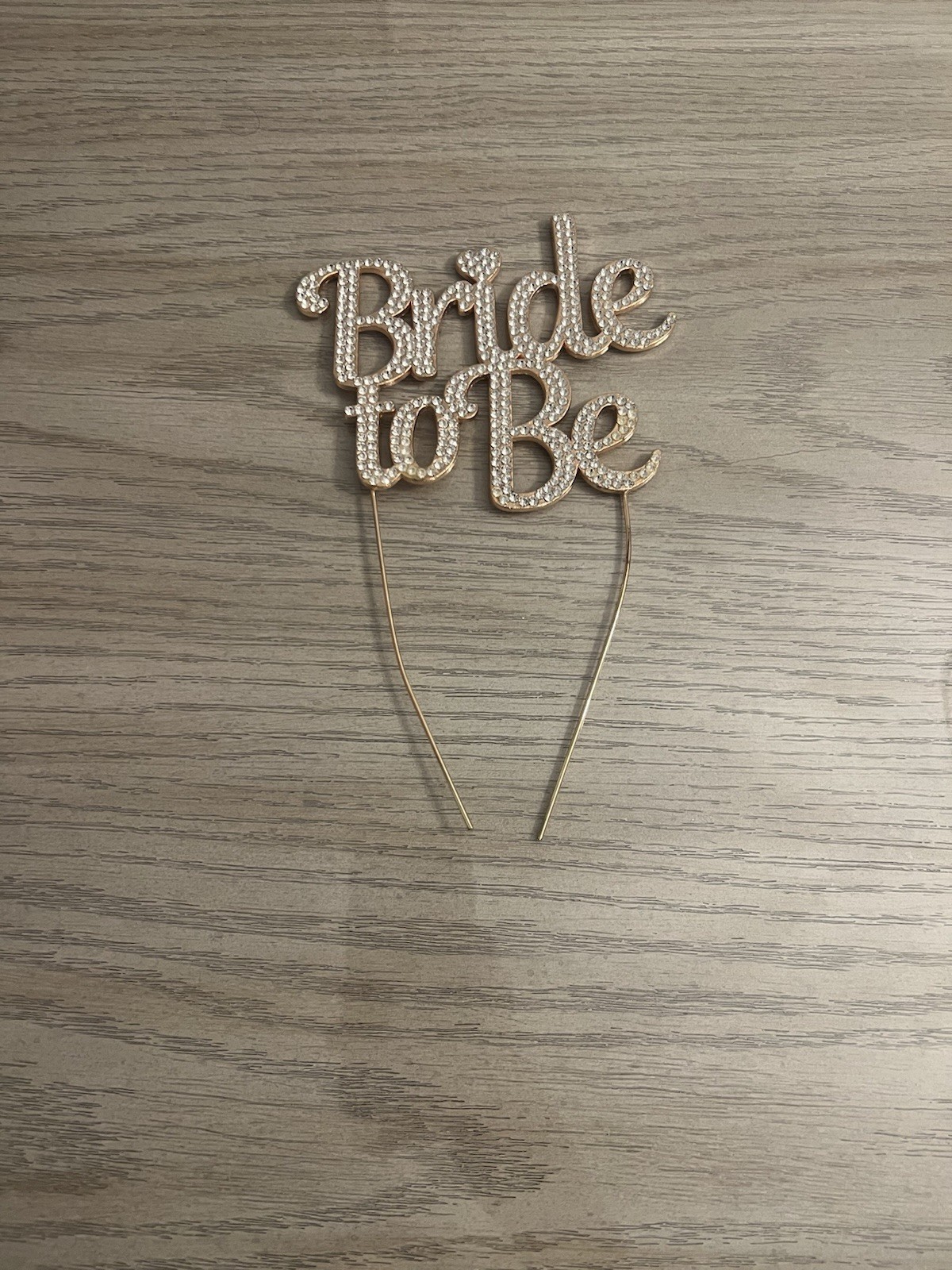 Bride to Be Cake Topper Bride Headband Bridal Shower Game Bachelorette Party