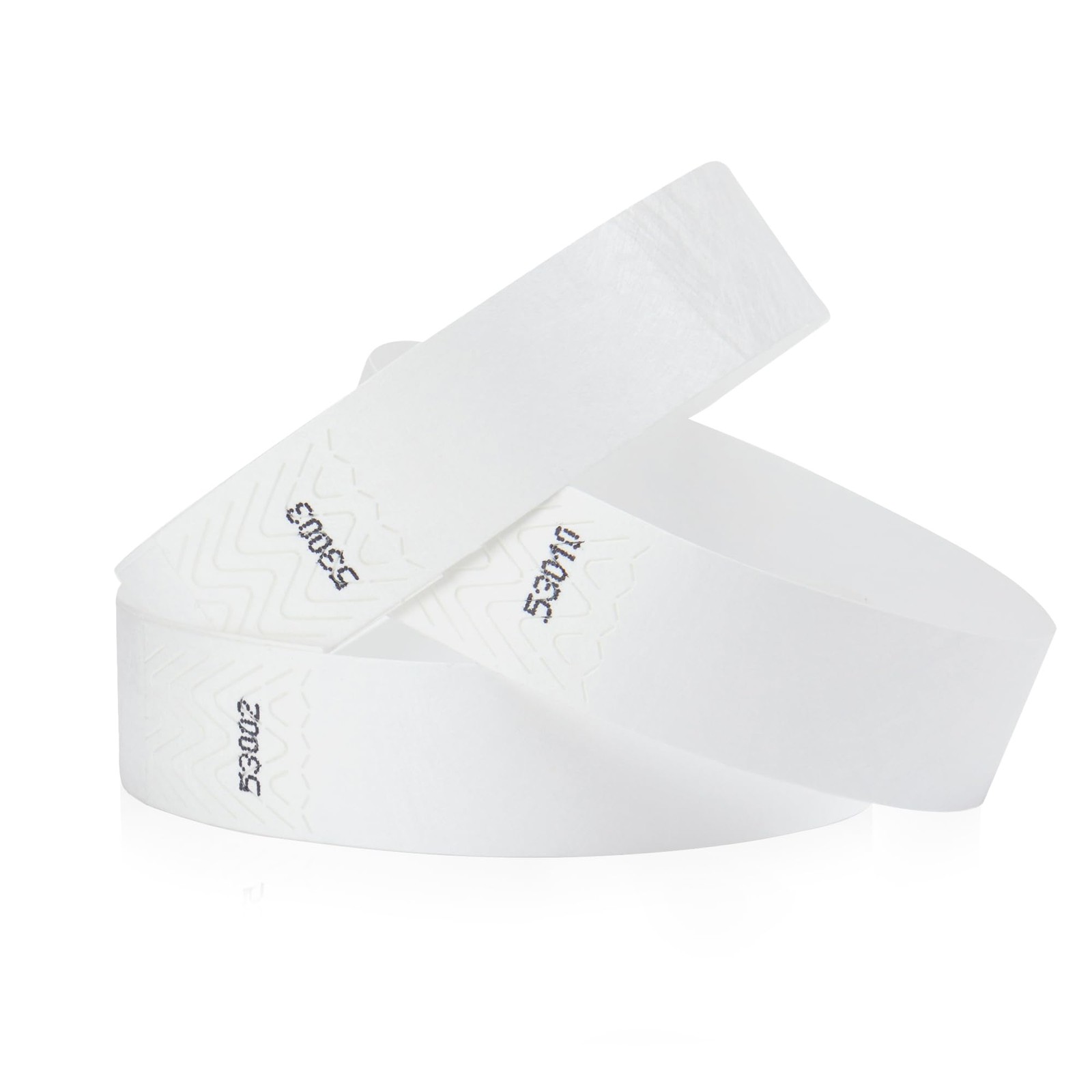 1,000 WristCo White Tyvek Wristbands for Events – Comfortable 1,000,