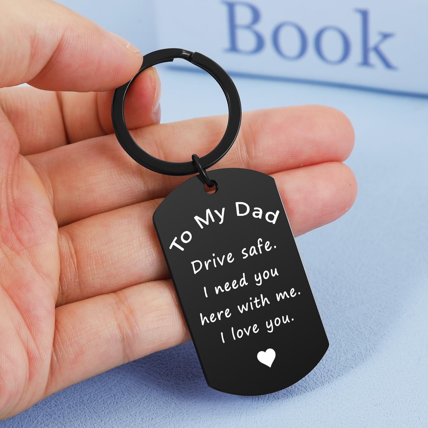 Fathers Day Gift, Dad Gifts from Son Daughter, Drive Safe I Love You Dad Birt…