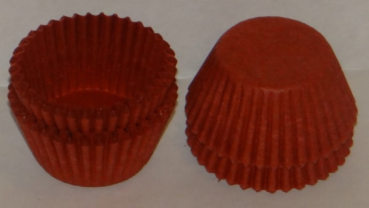 #4 Red Paper Candy Cups 200 Pack Candy Making Supplies CP-5-200 NEW