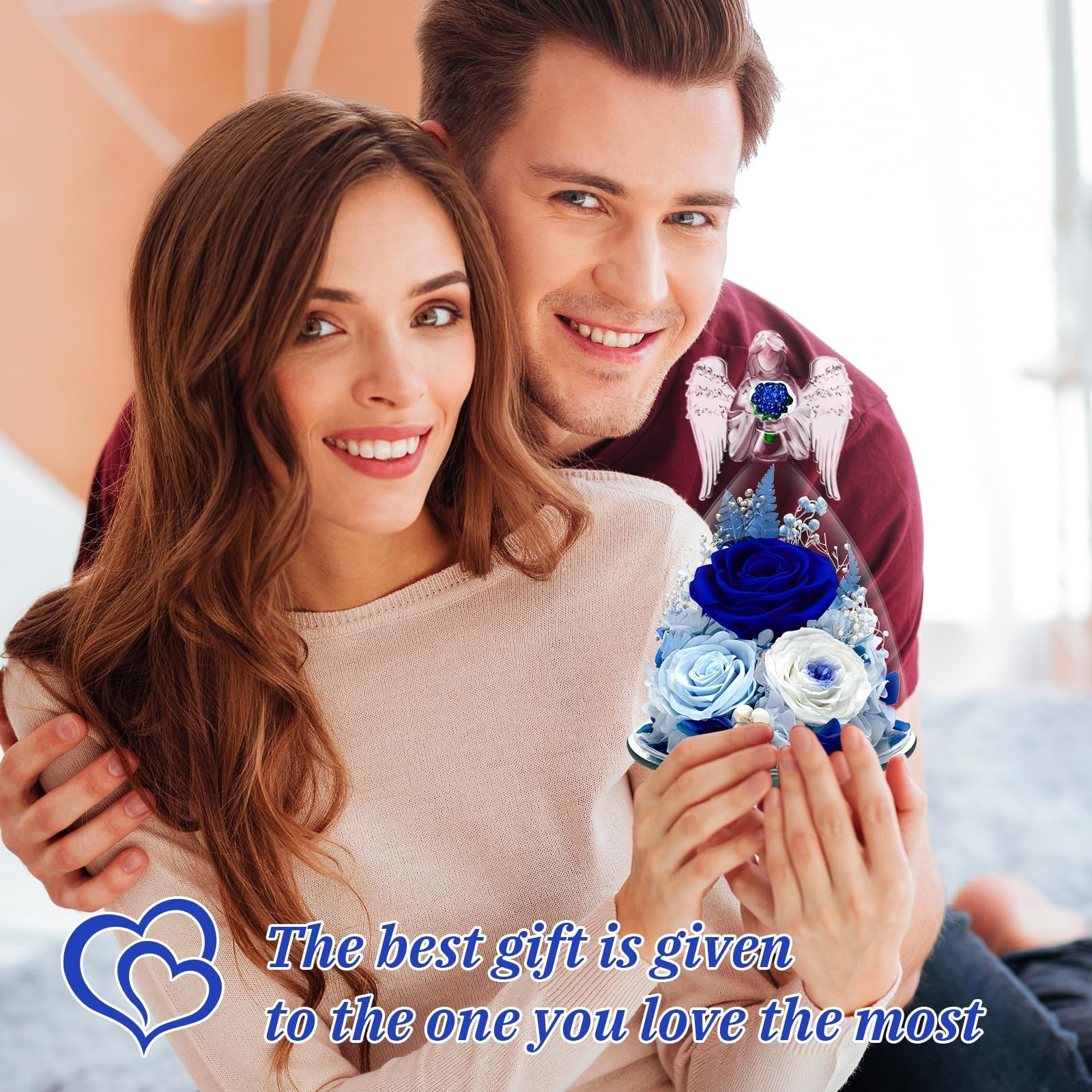 Mothers Day Flowers Roses Gifts for mom, Preserved Rose in Glass – Forever Fl…
