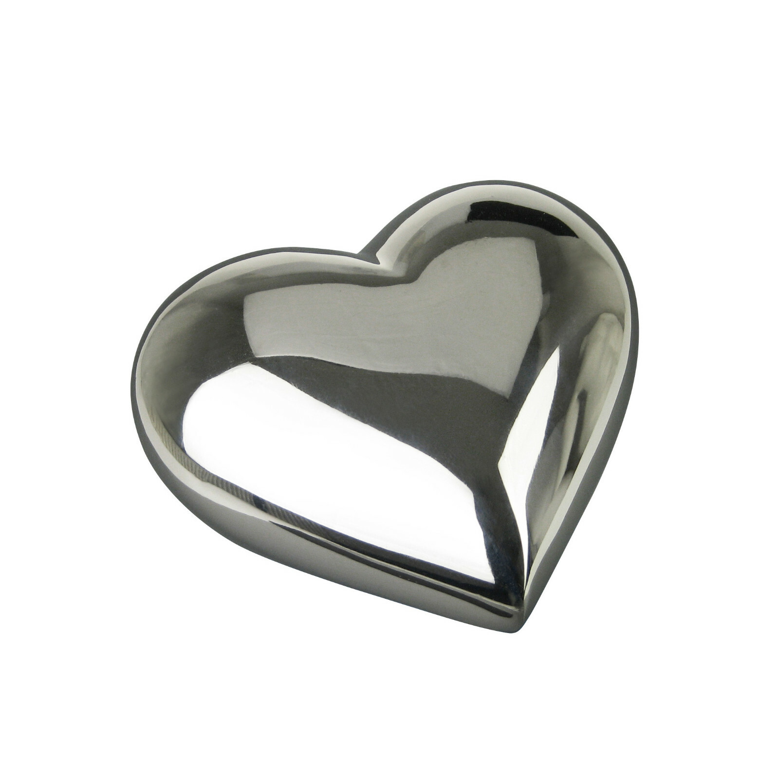 Beautiful Heart Brass Keepsake Cremation Urn For Adult Ashes Funeral Urn Unique