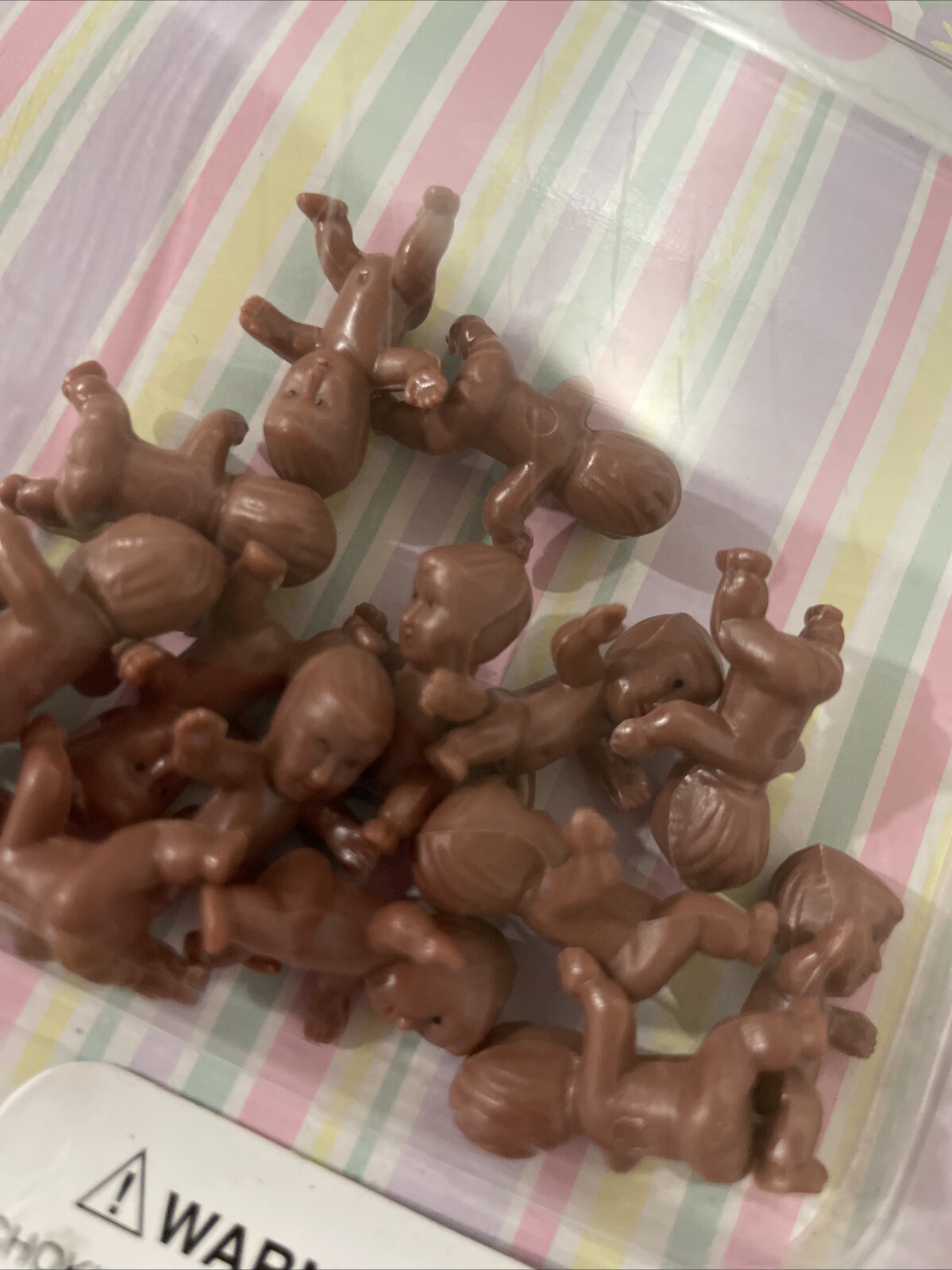 48 1 inch Brown Infant Baby Shower Party Favors