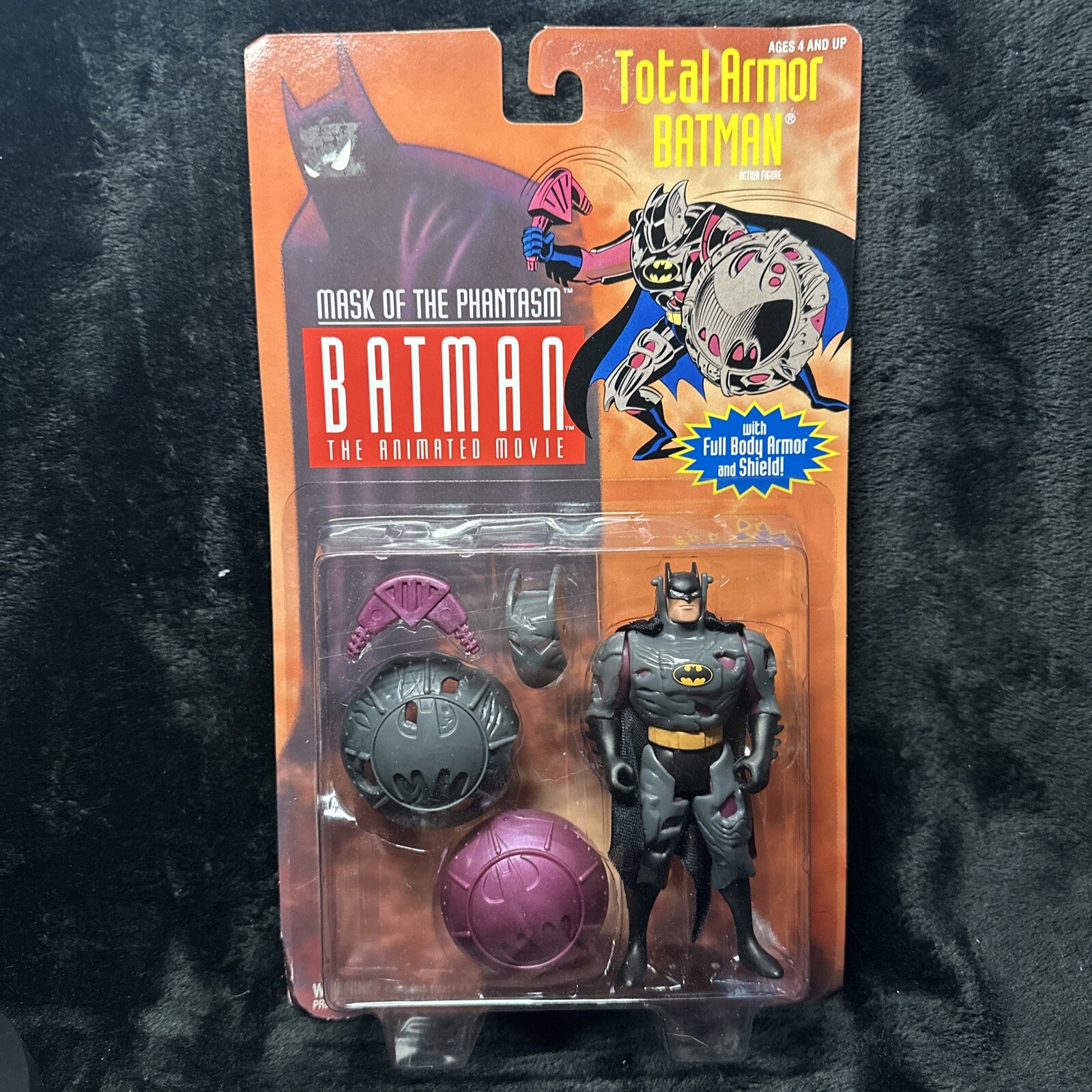 New Sealed 1993 BATMAN Mask Of The Phantasm Total Armor BATMAN KENNER