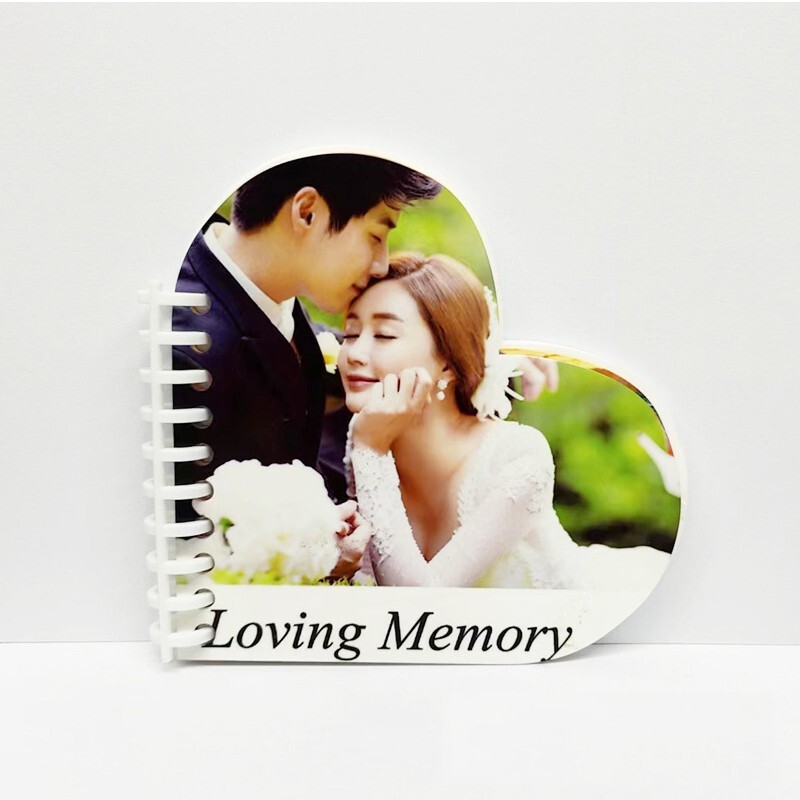 Sublimation Blank Double-sided FRP DIY Photo Album Baby Adult Memory Photo Book