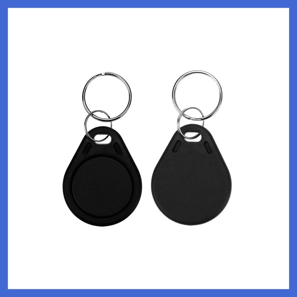 50 pcs T5577 Proximity Programable 125KHZ RFID Fobs Tags Keychains