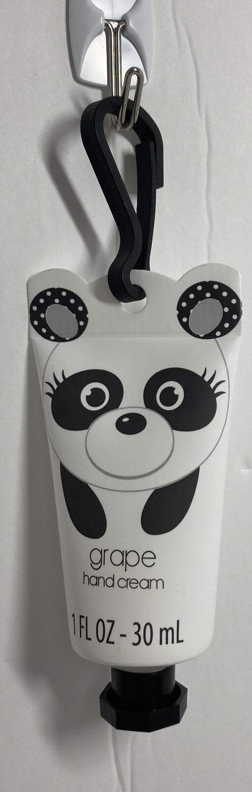 Panda Grape, vanilla, berry Scented Hand Cream Lotion 1 oz with bag clip NEW