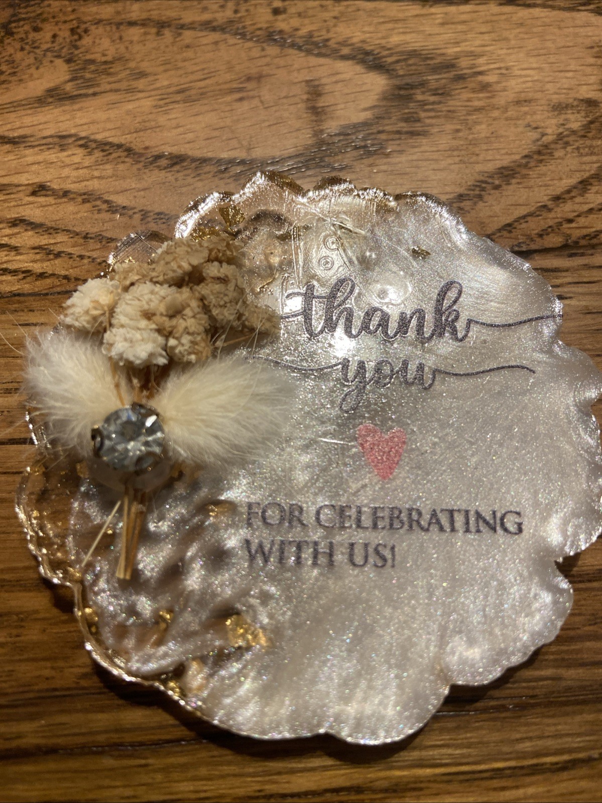 20 Wedding Favors for Guests Thank You Resin Magnets, Party Souvenir Gifts