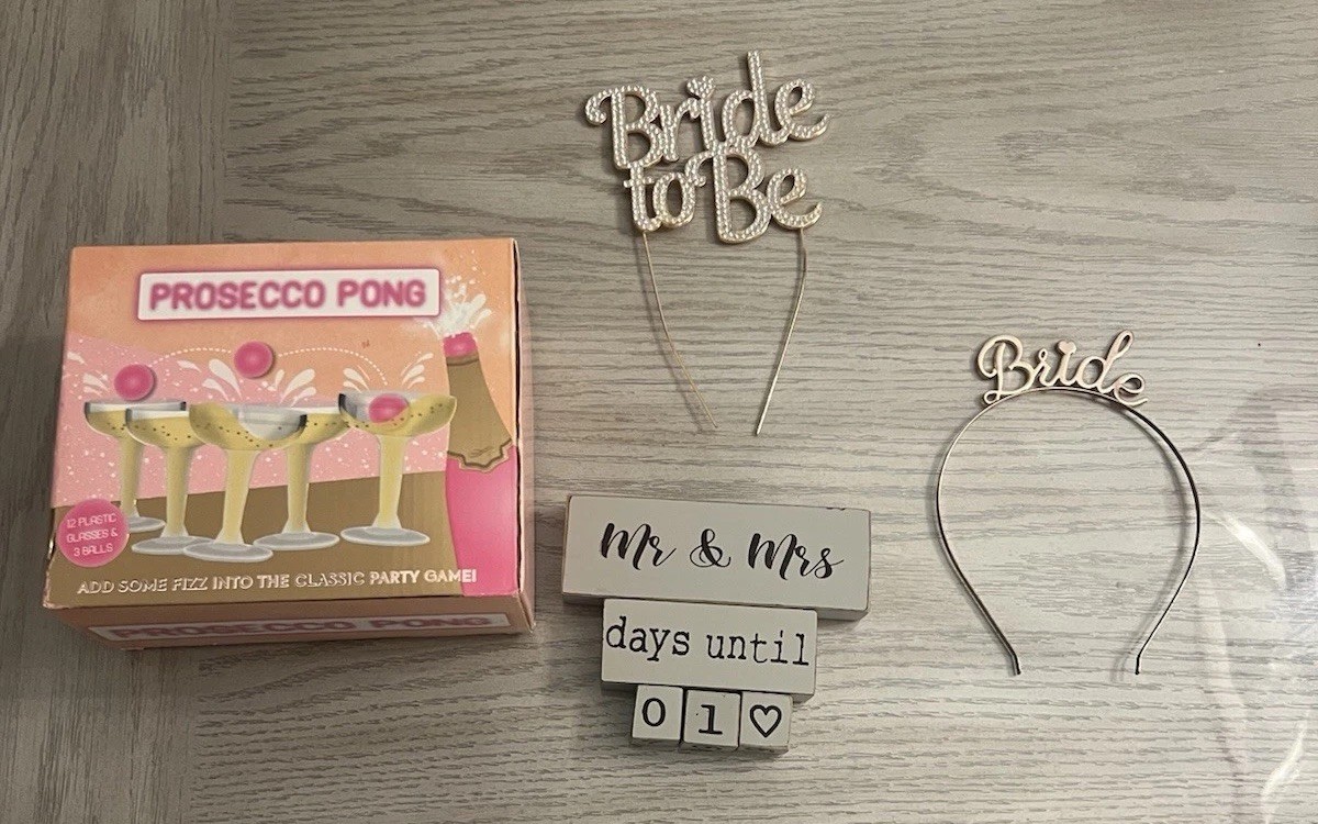 Bride to Be Cake Topper Bride Headband Bridal Shower Game Bachelorette Party