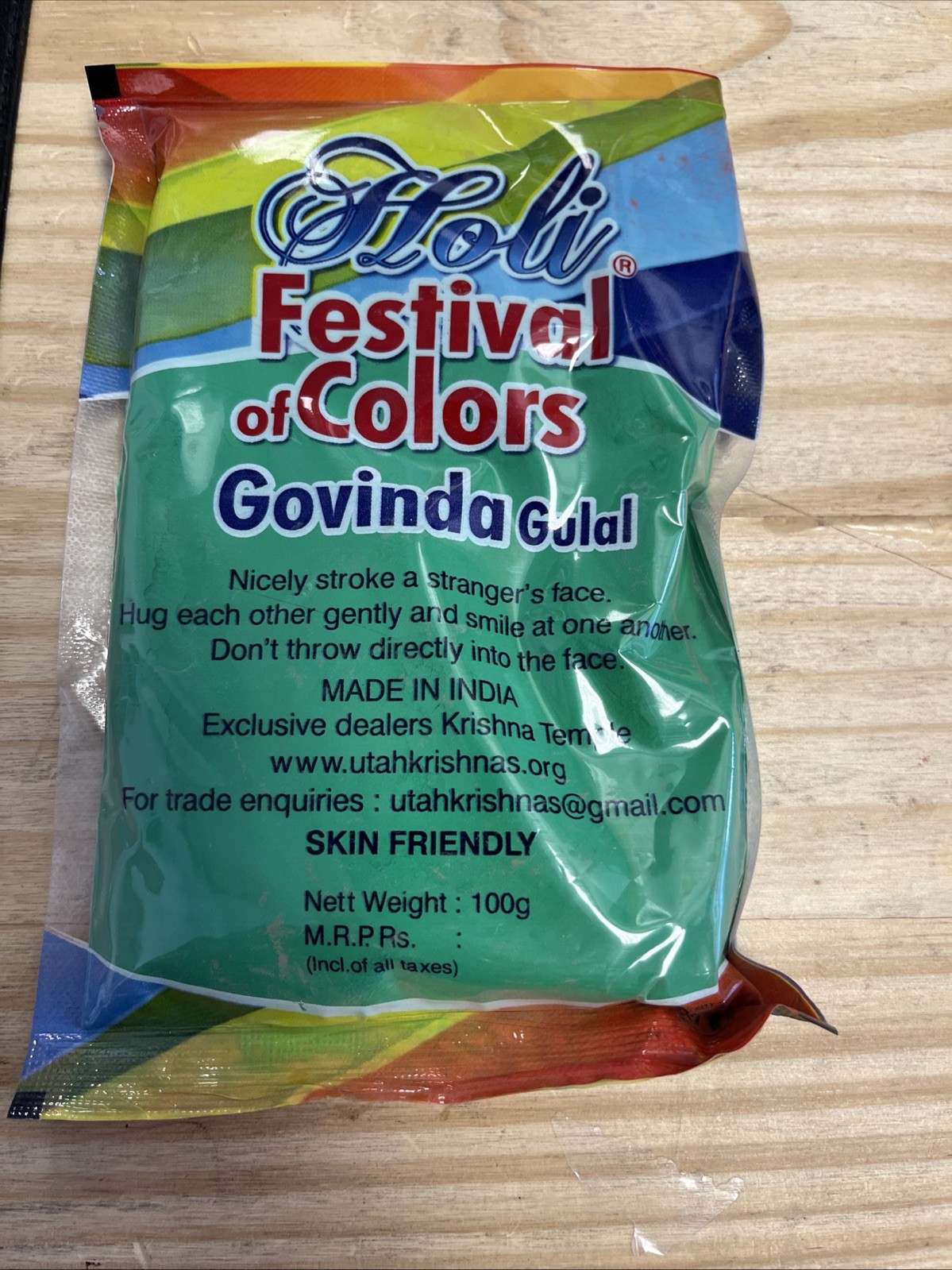 Colored Powder (20 Packets, Assorted Colors) Holi Fun Run Color War
