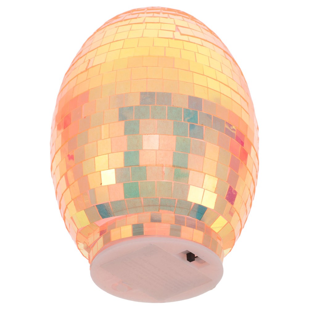 Disco Mirror Ornaments Easter Egg Decoration Eggs Desk Decorations