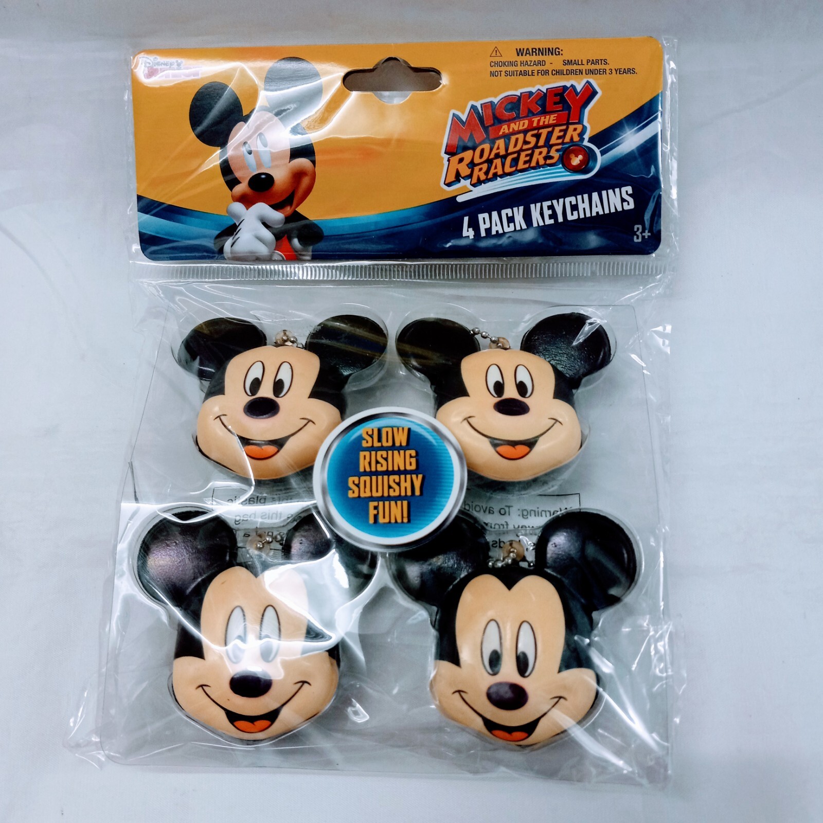 Disney Junior Mickey and the Roadster Racers Key Chains 4 Pack Age 3+