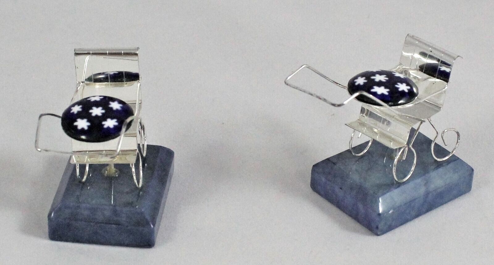 Set Of 16 Silver Birth Baptism Favors Stroller For Girl Boy