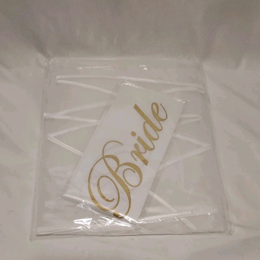 Bride Tribe Bachelorette Party Bridal Shower Novelty Sunglasses Veil Sash Tats