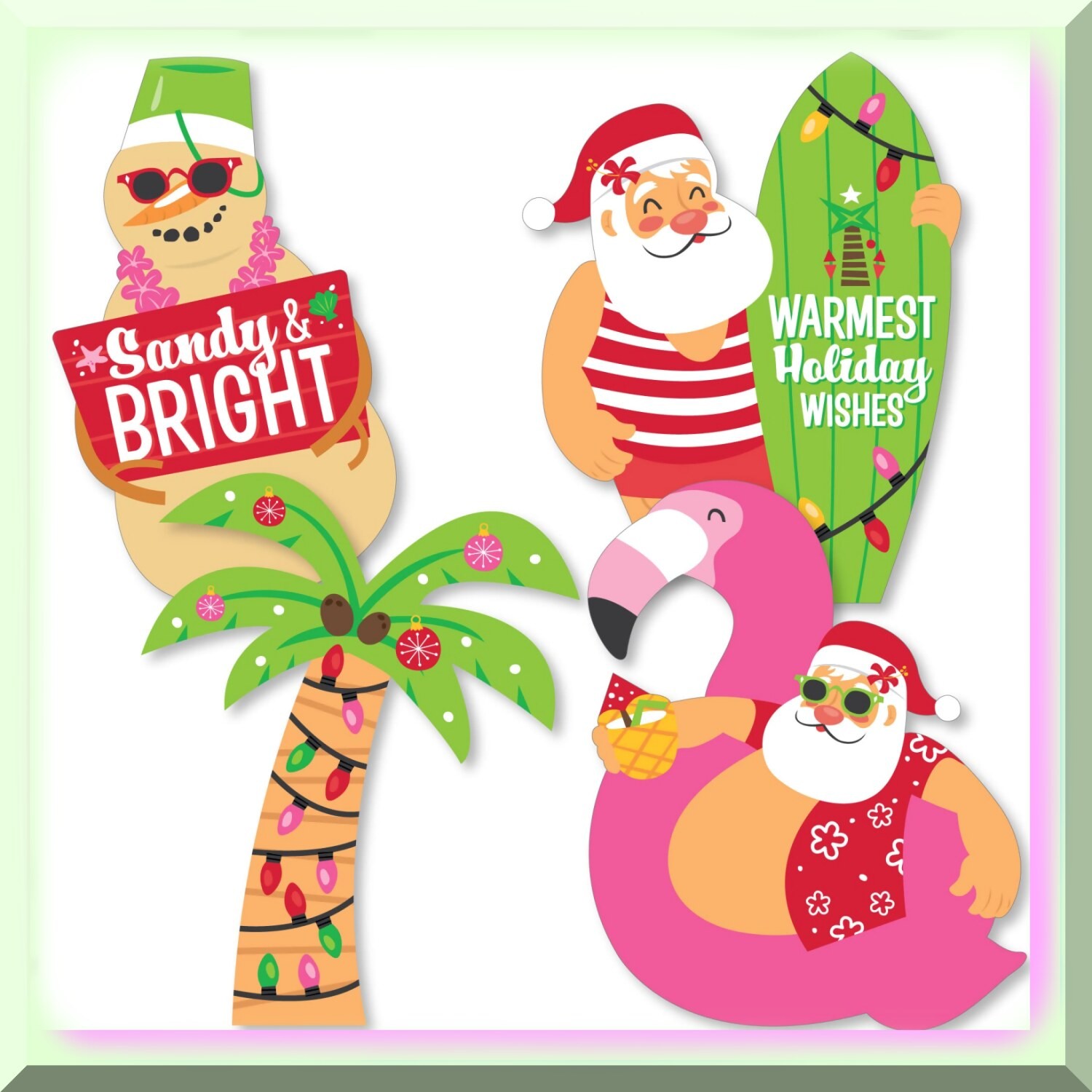 DIY Palm Tree Beach Party Decorations