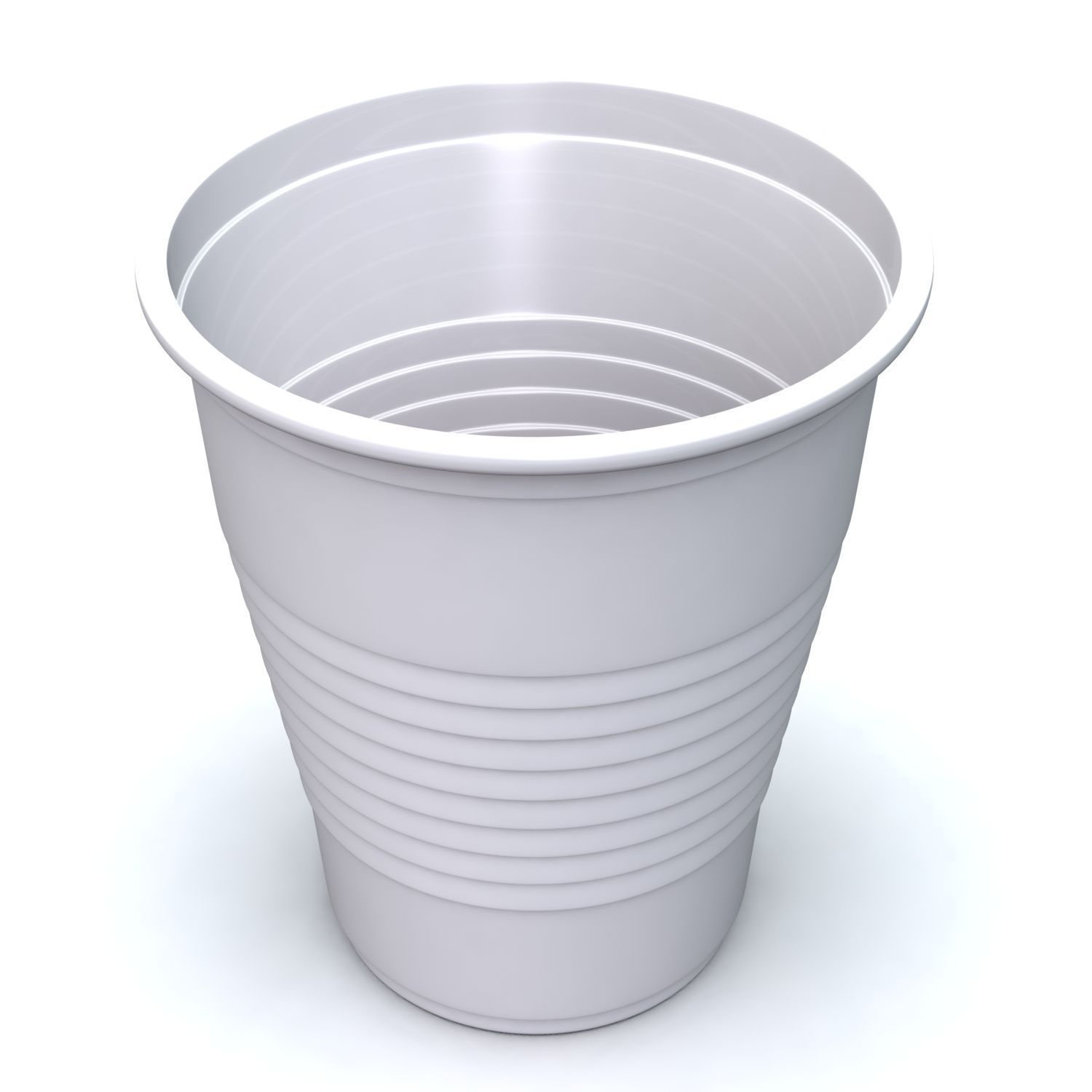 Disposable Plastic Drinking Cups Premium White 5oz 1000/Case