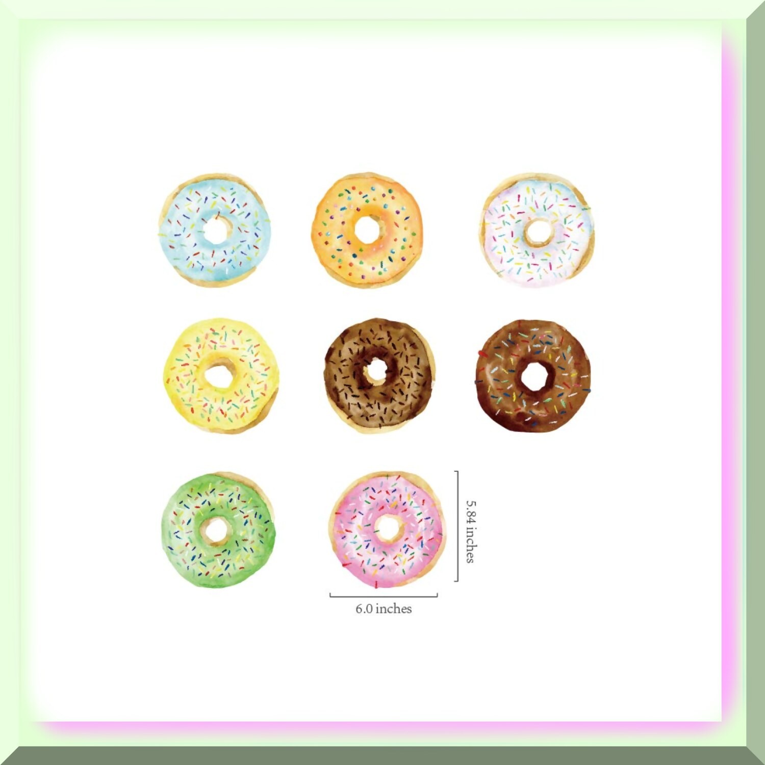 Donut Party Decorations 30 Pieces