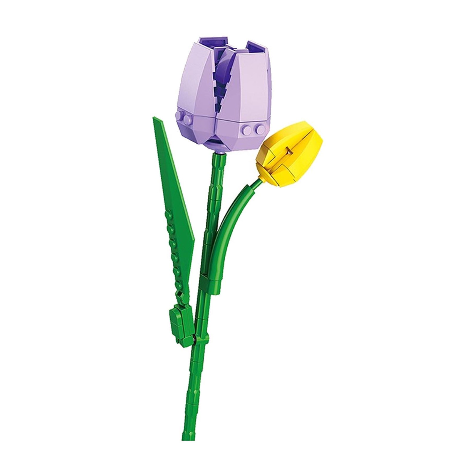 Mini Bricks Tulip Flower 88pc Building Blocks Set Ideal for Gifts for Her