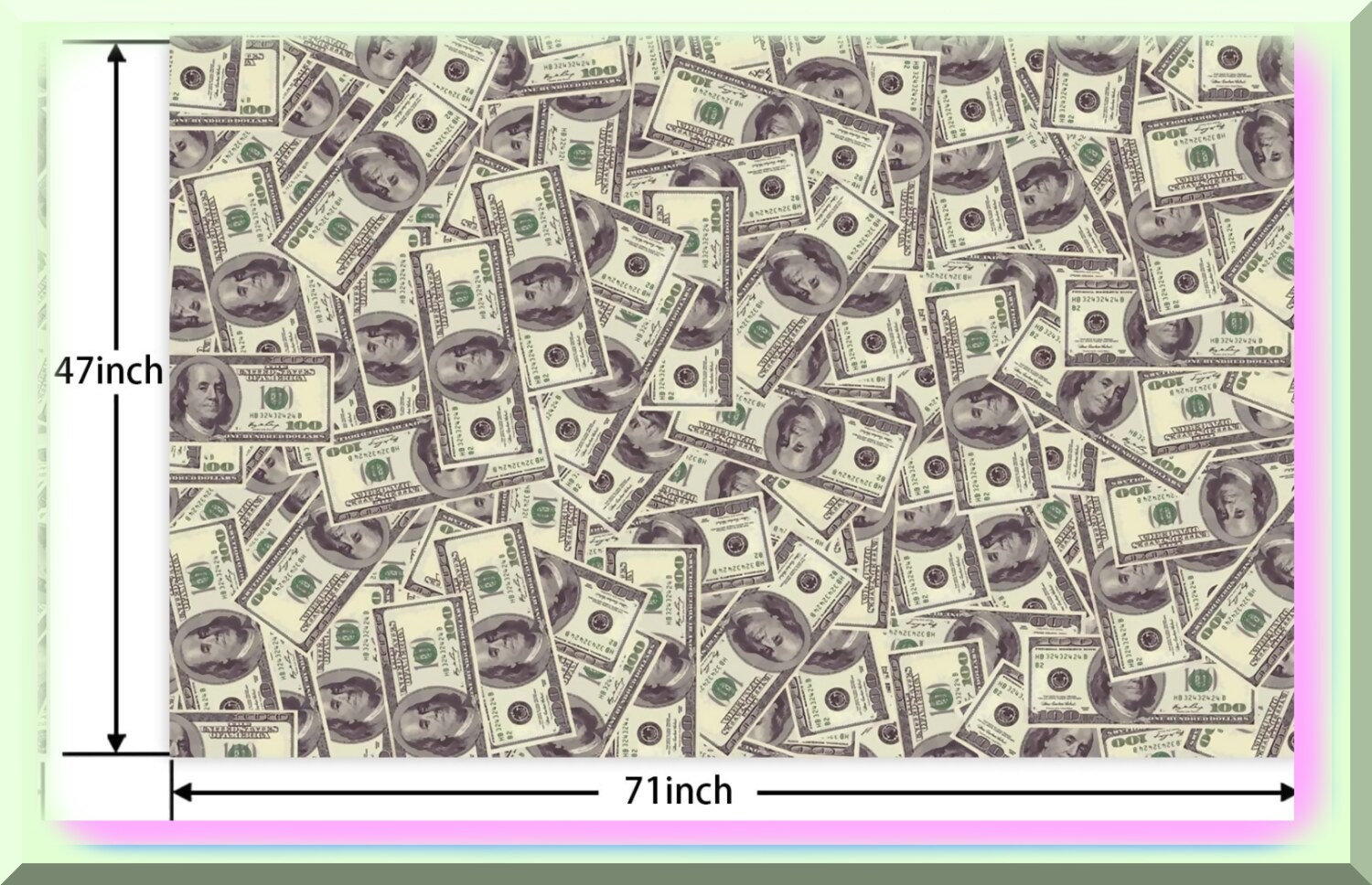 Money Magic Memories Photo Booth Props Banner