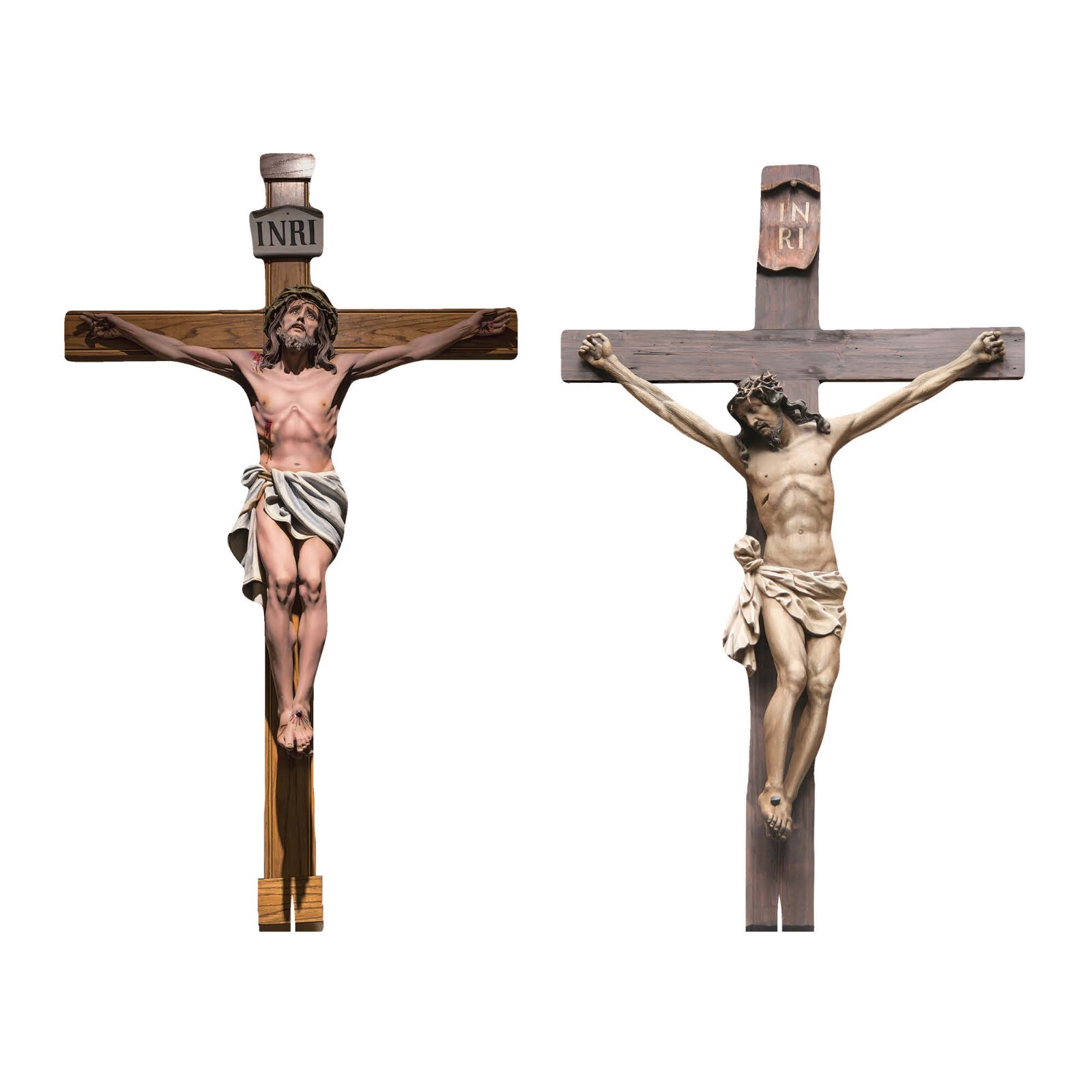 Jesus Christ Table Top Cardboard Cutouts Pack of 2 Desk Shelf Standees 30cm Tall