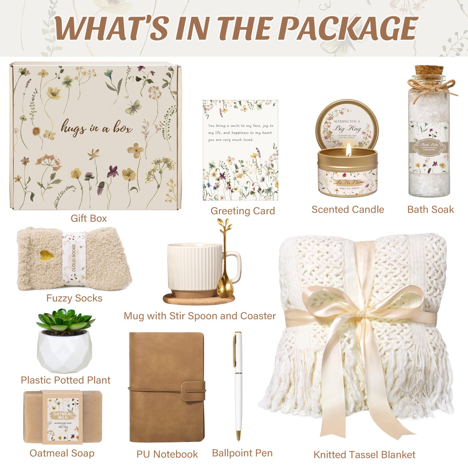 Birthday Gifts for Women, Get Well Soon Self Care Package Box, Send… Fast Ship