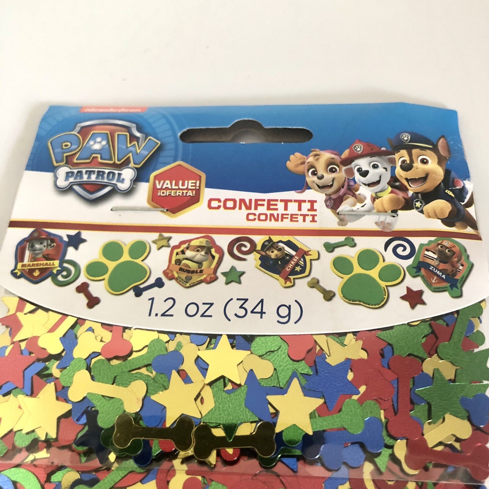 Paw Patrol Crayons Award Ribbon Confetti Mini Toy Camera Birthday Party Supplies