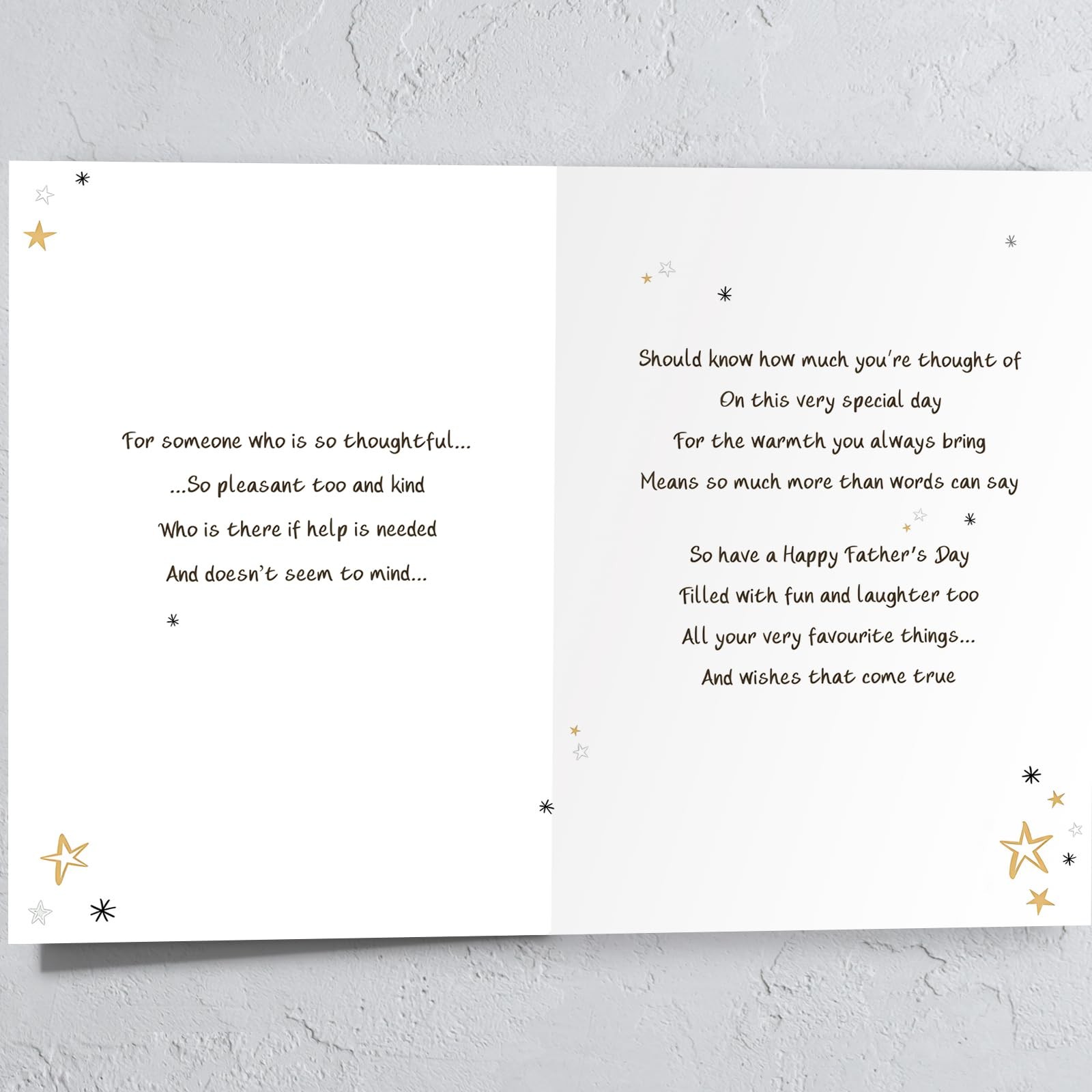 HEJOYN Fathers Day Card Gifts for Son In Law, Law 7×5 inches, QQ-308