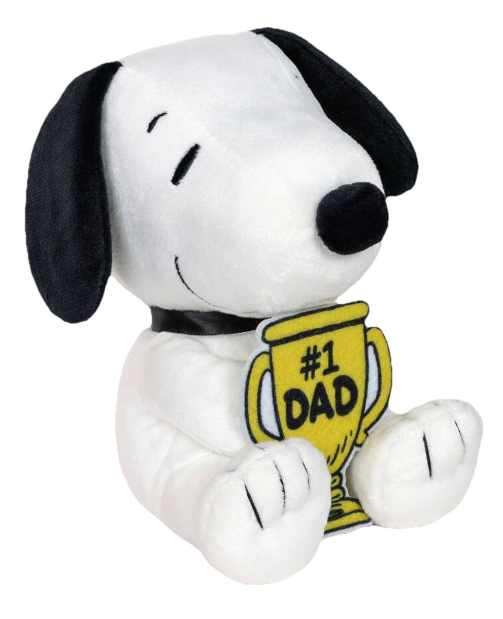 Father’s Day Snoopy Plush – #1 Dad Trophy Cute Gift Peanuts By Hallmark NWT