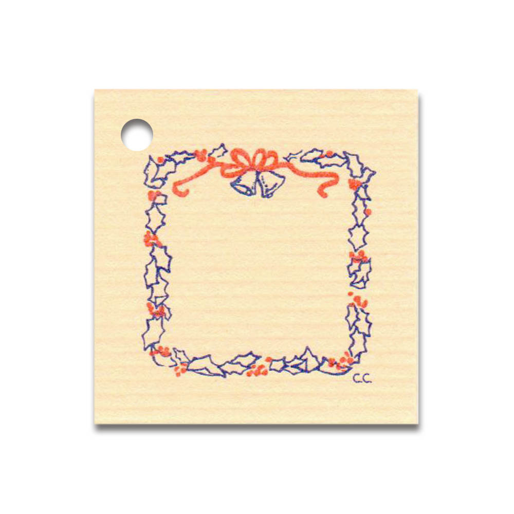50 SMALL HOLLY SIMPLE HANG TAGS & STRINGS PRICE CRAFT GIFT CHRISTMAS FAVORS