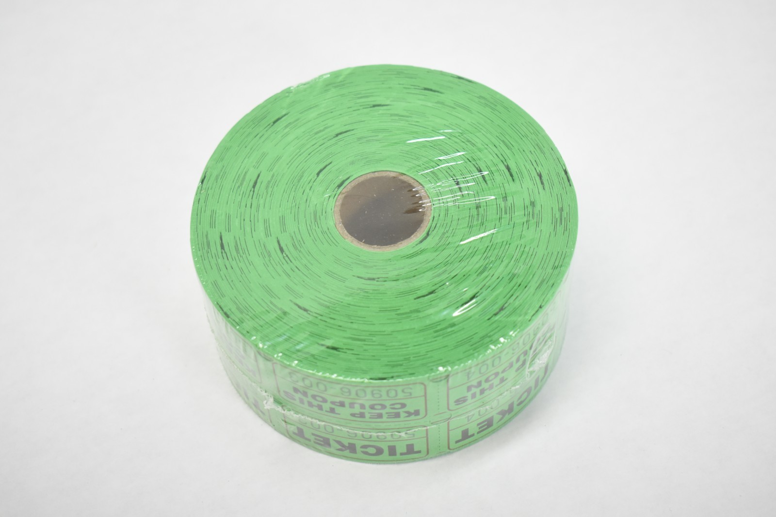 2″ x 1″ Double Coupon Tickets Keep This Coupon 2000 Pack Green Games/Fair