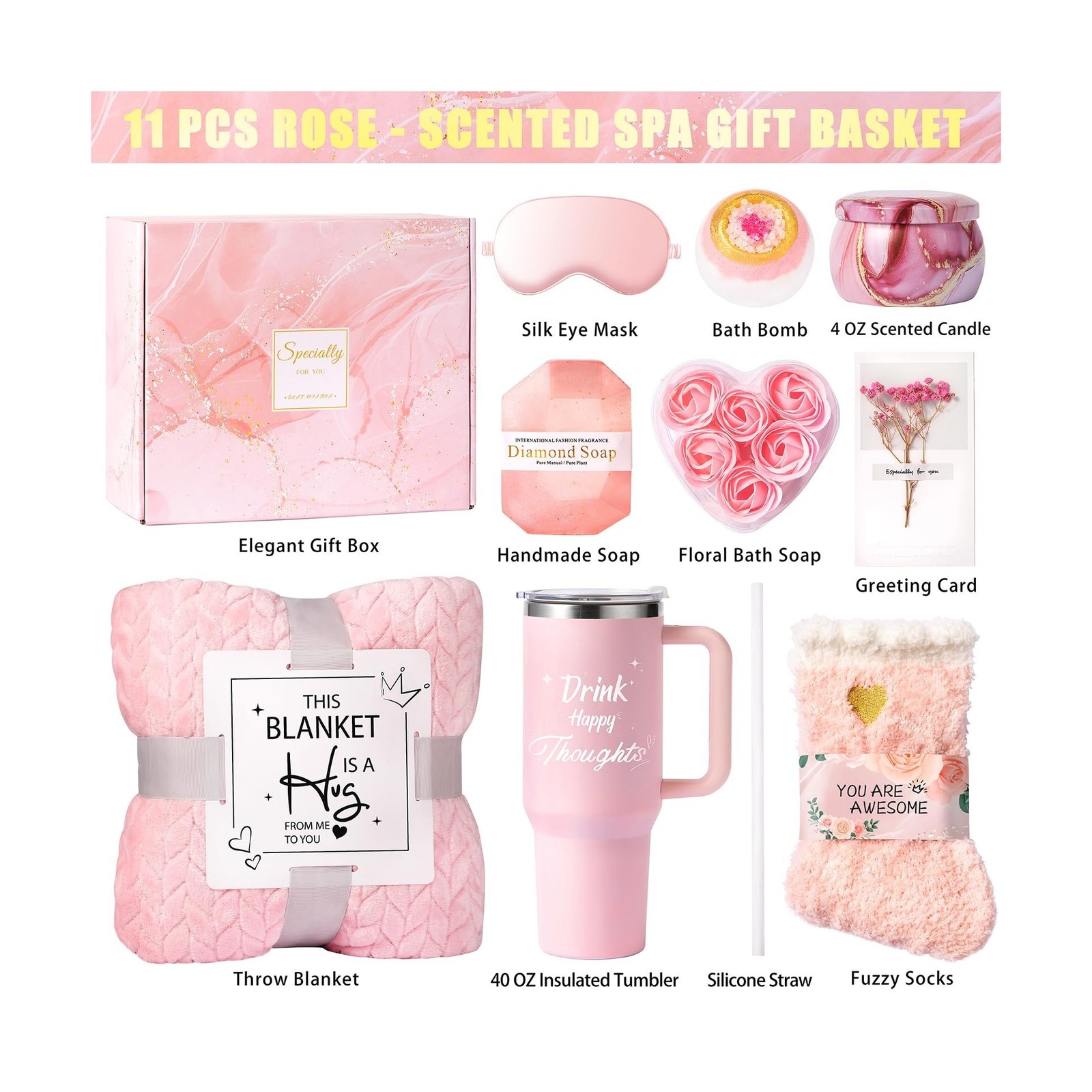 Birthday Gifts for Women – Relaxing Spa Gift Set -Self Care Get Wel… Fast Ship