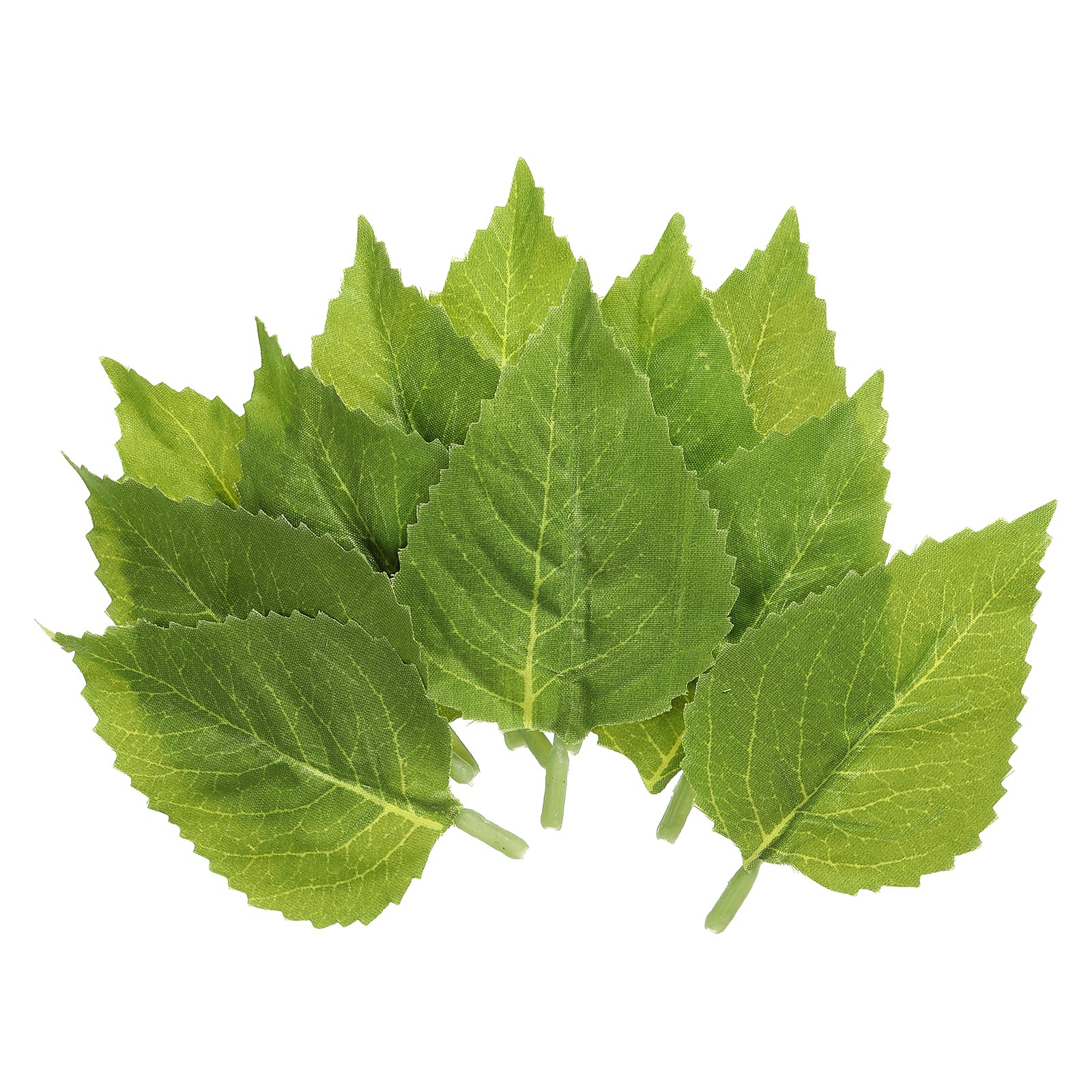3.54×1.97″ Artificial Silk Sunflower Leaf 40pcs DIY Home Decor