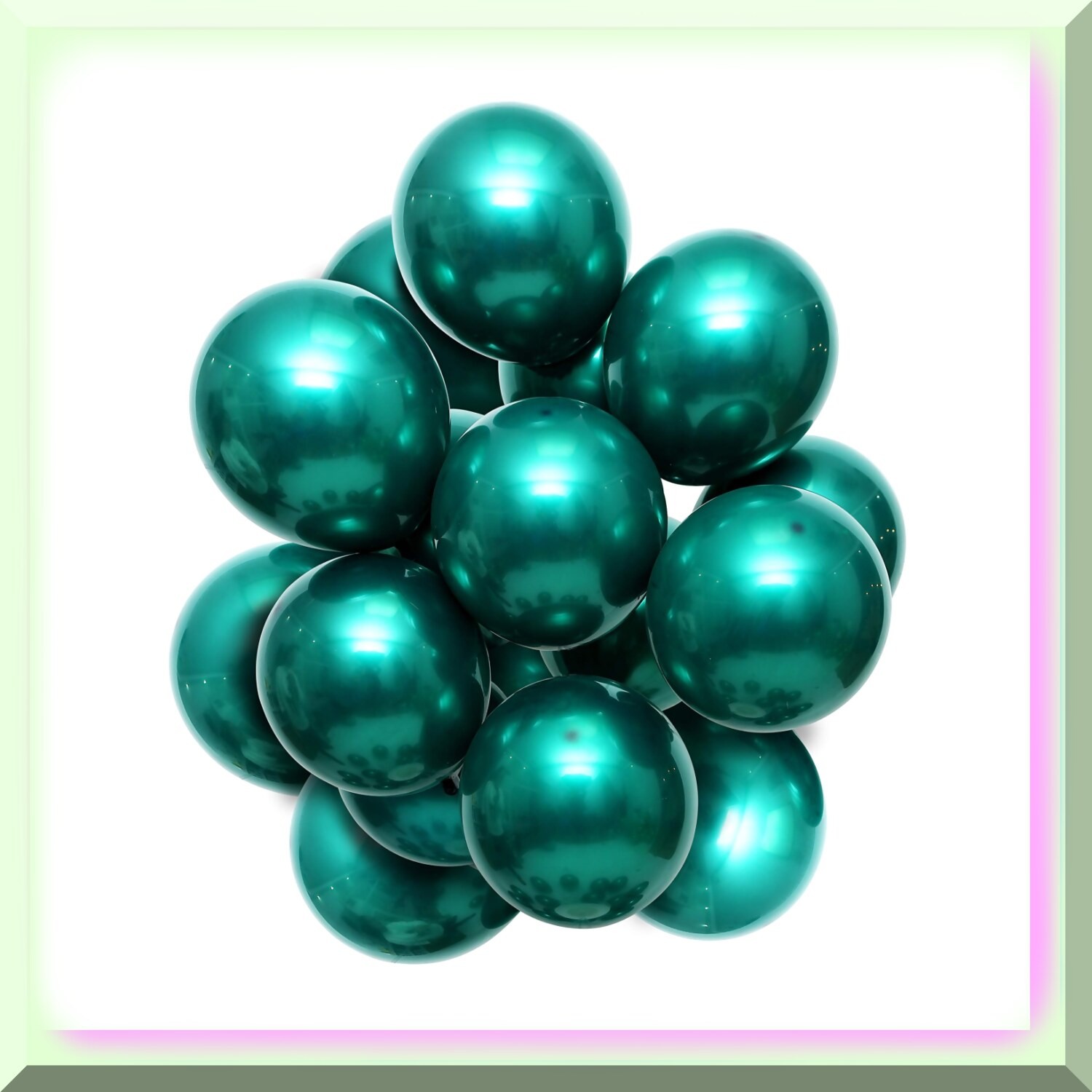Double-Layer Latex Balloons 50 Pack
