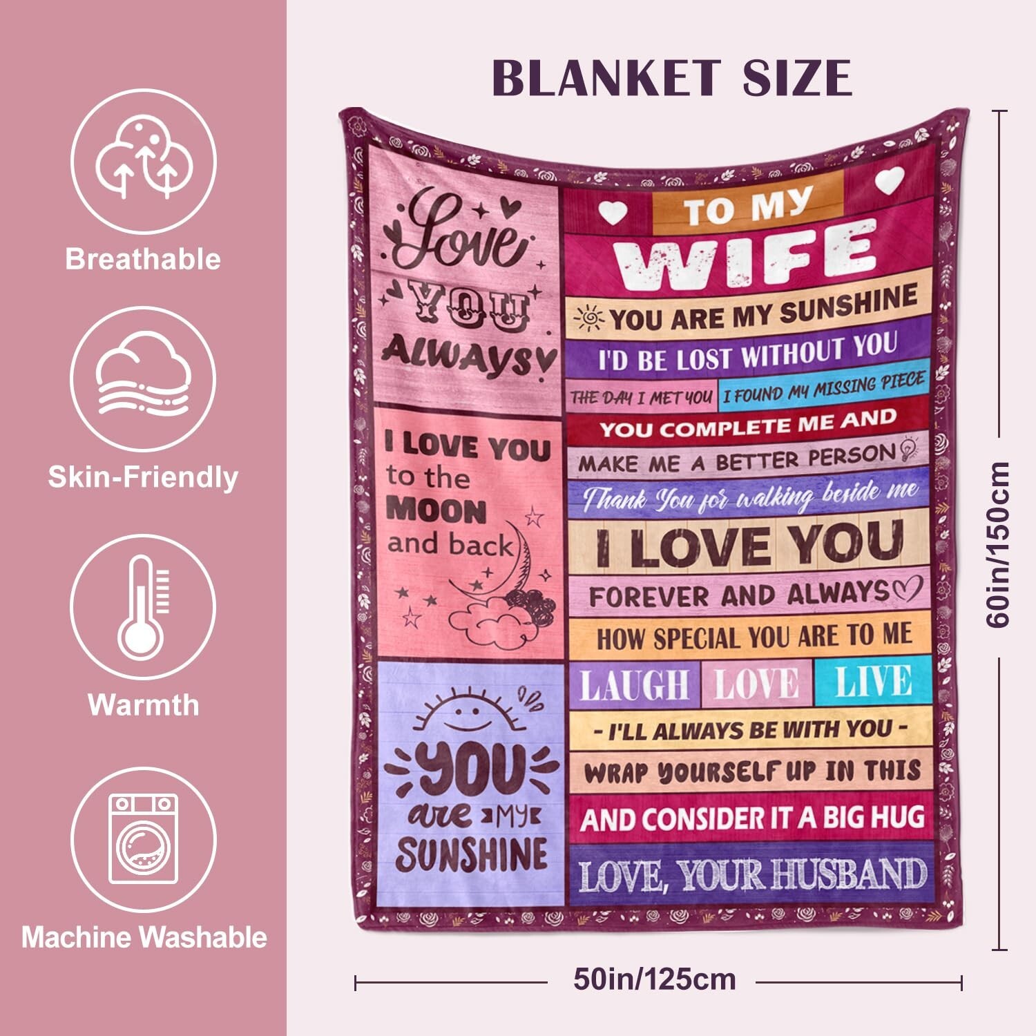 Gifts for Wife – Anniversary Wedding Gifts for Women – Mothers Day | Birthday…