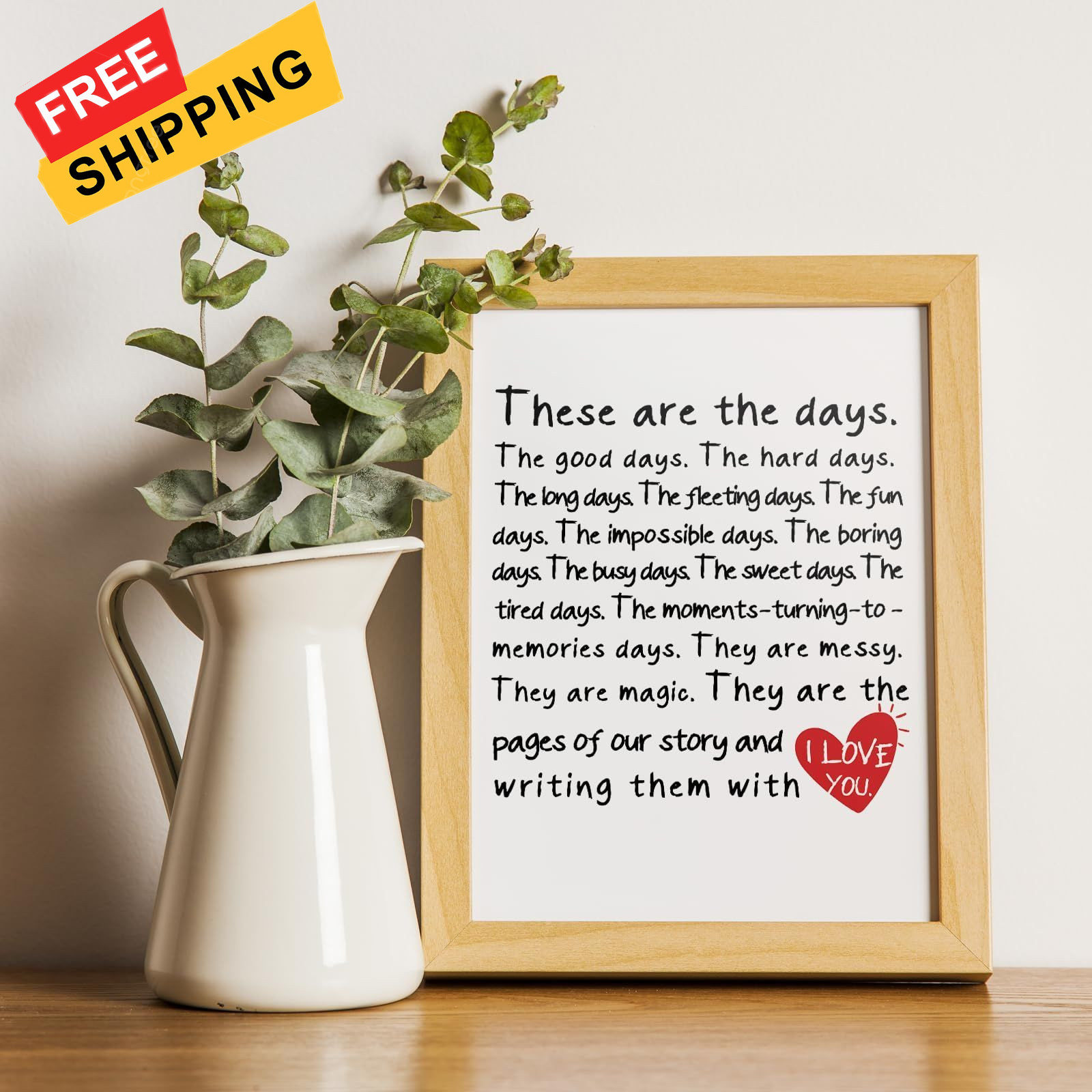 HEJOYN Mothers Day Gifts for Wife, 8×5.3 inches, Mother’s day card 09