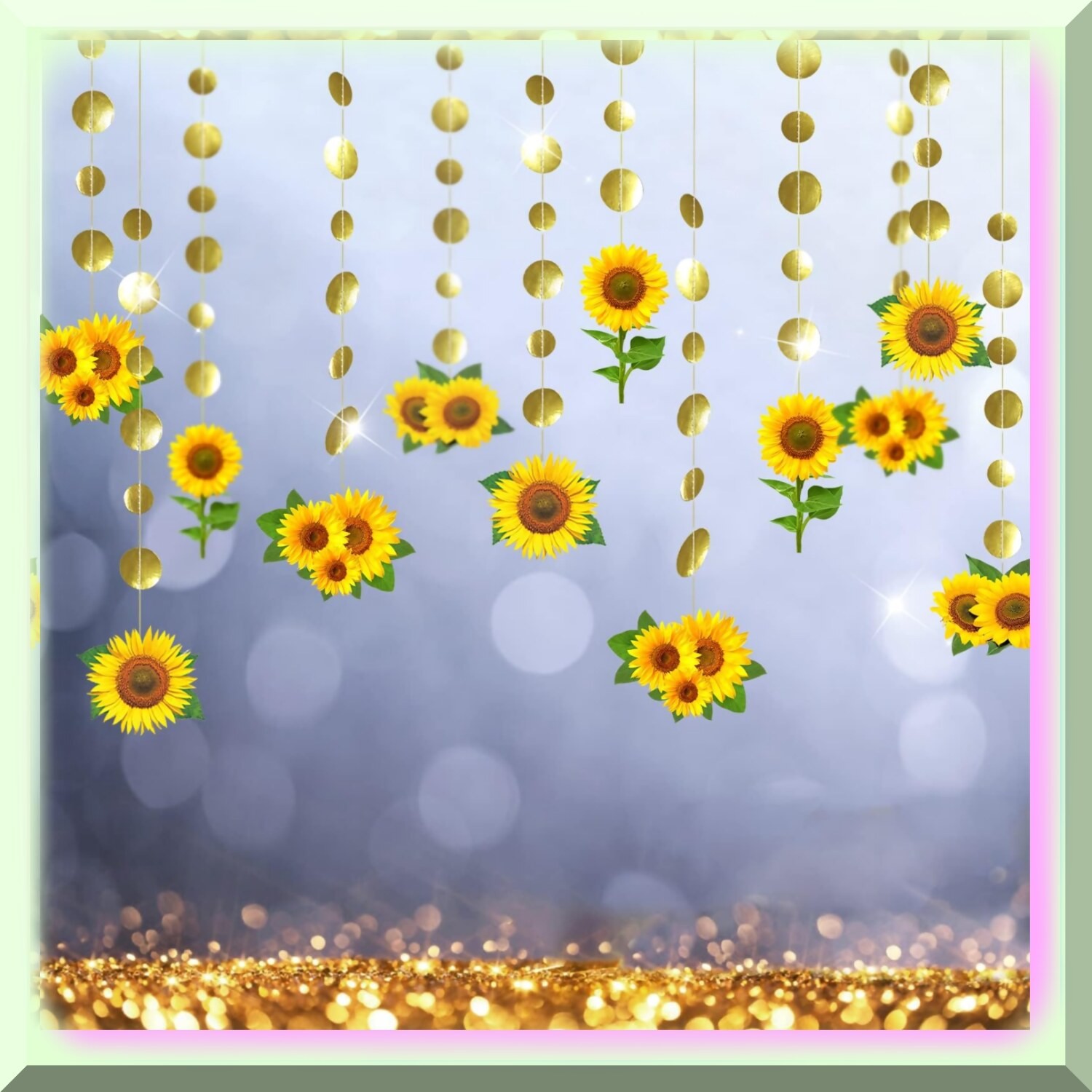 Sunflower Garland Party Decorations Pack