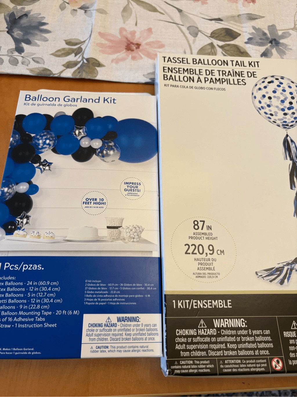 Lot of 2 Amscan Balloon Sets, NWT