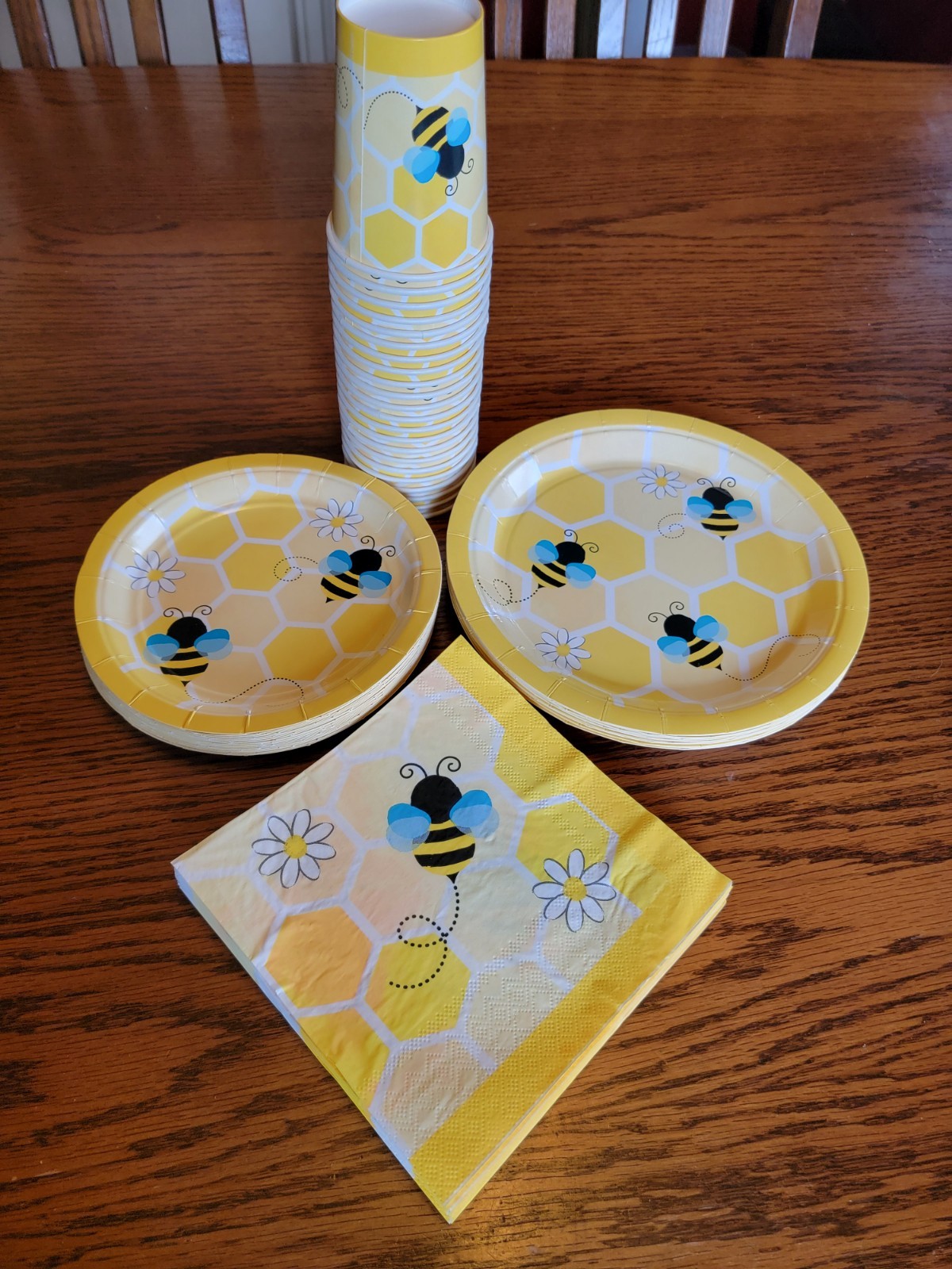 Honey Bee Party Decoration Kit (Serves 15) For Baby Showers, Birthdays