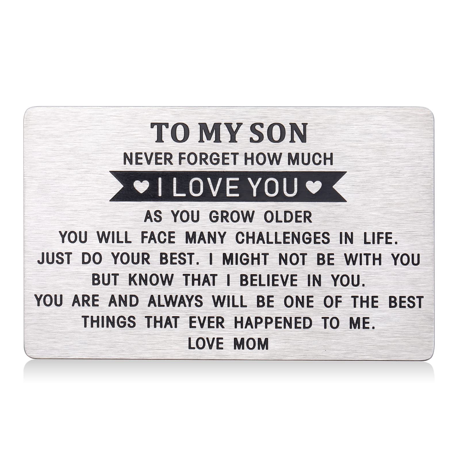 ZZP Gifts for College Son, Valentines Day Gifts for Boys 8-12 Son, Son Wallet…