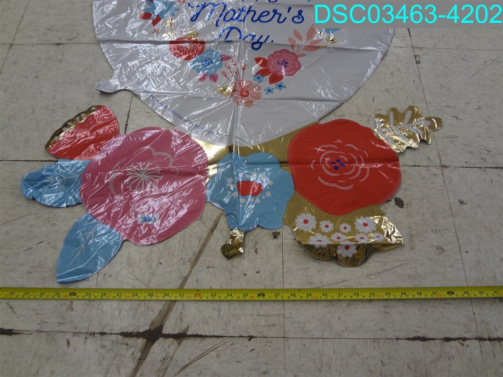 QTY=3: Mother’s Day Artful Florals 30? Balloon 026635441674
