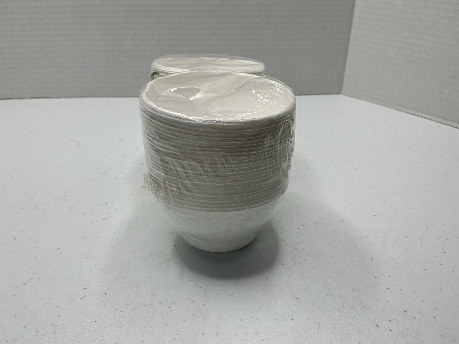 Microwavable Compostable Bowls 6oz, Eco-Friendly Sugarcane 45 Count