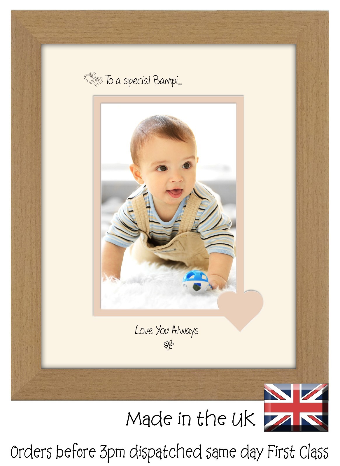 Bampi Photo Frame Portrait 6×4 Special Bampi 1153F