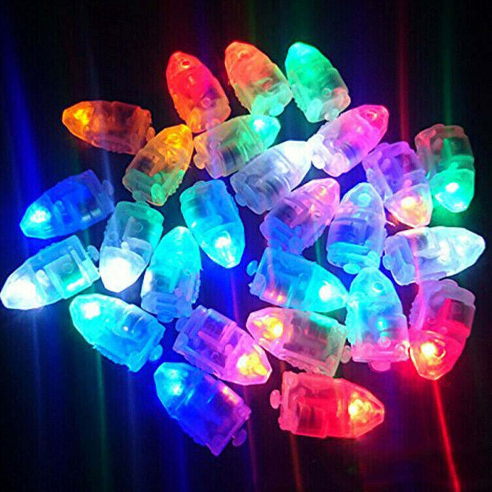 50pcs LED Balloons Light Up Lamp Balloons Christmas Wedding Birthday Party Decor