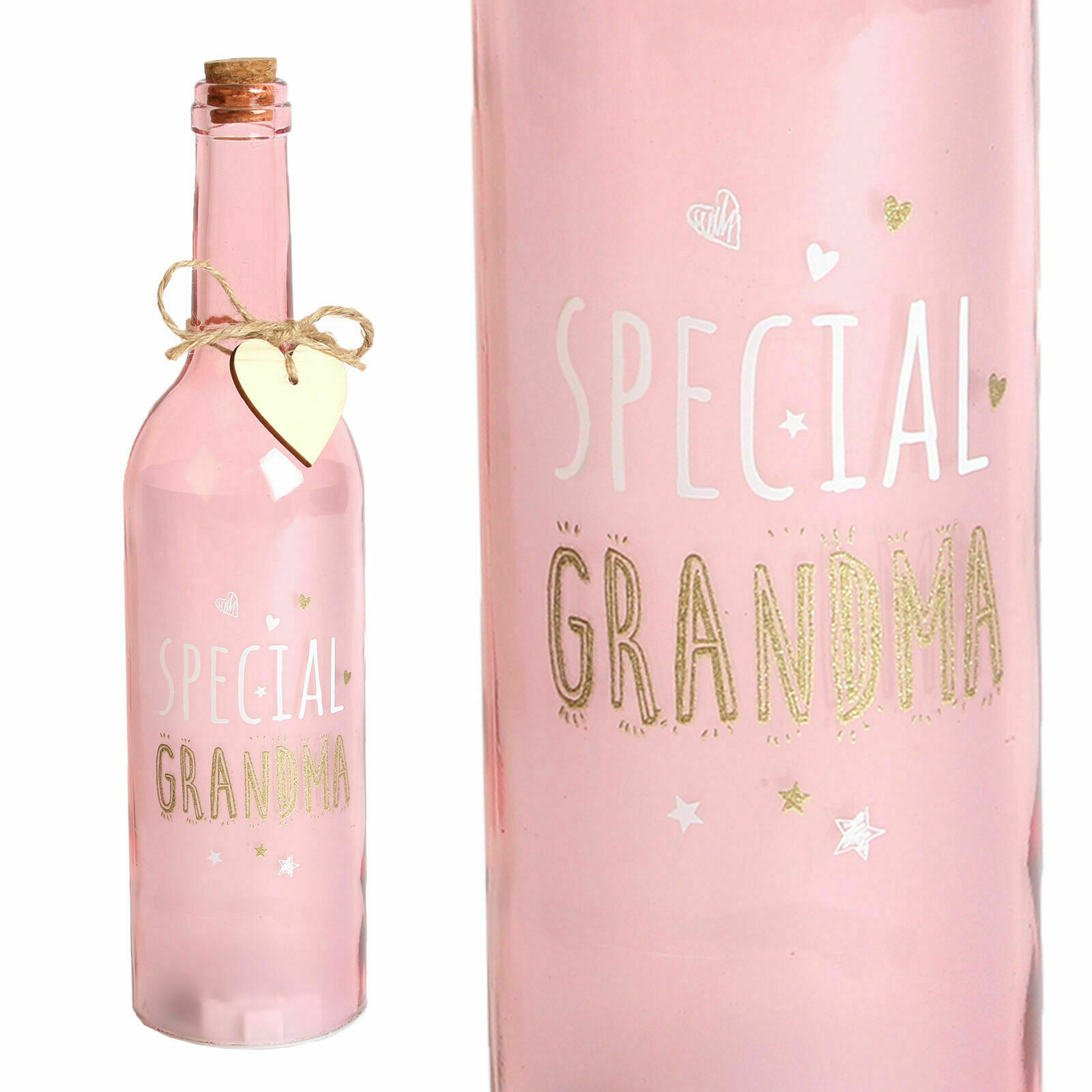 Star Light Battery Light Up Bottle – Special Grandma
