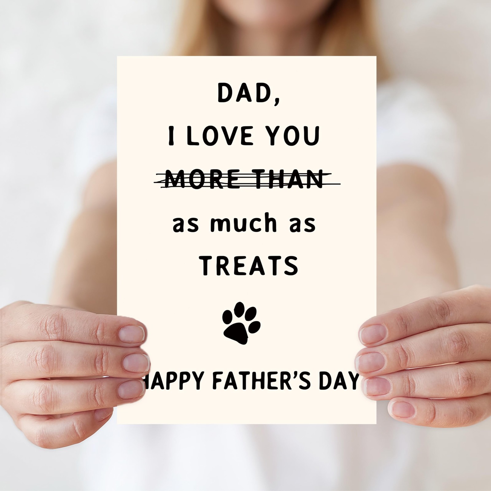 Smithtuy Fathers Day Card, Cards Gifts 7 x 5 inches, SY-288