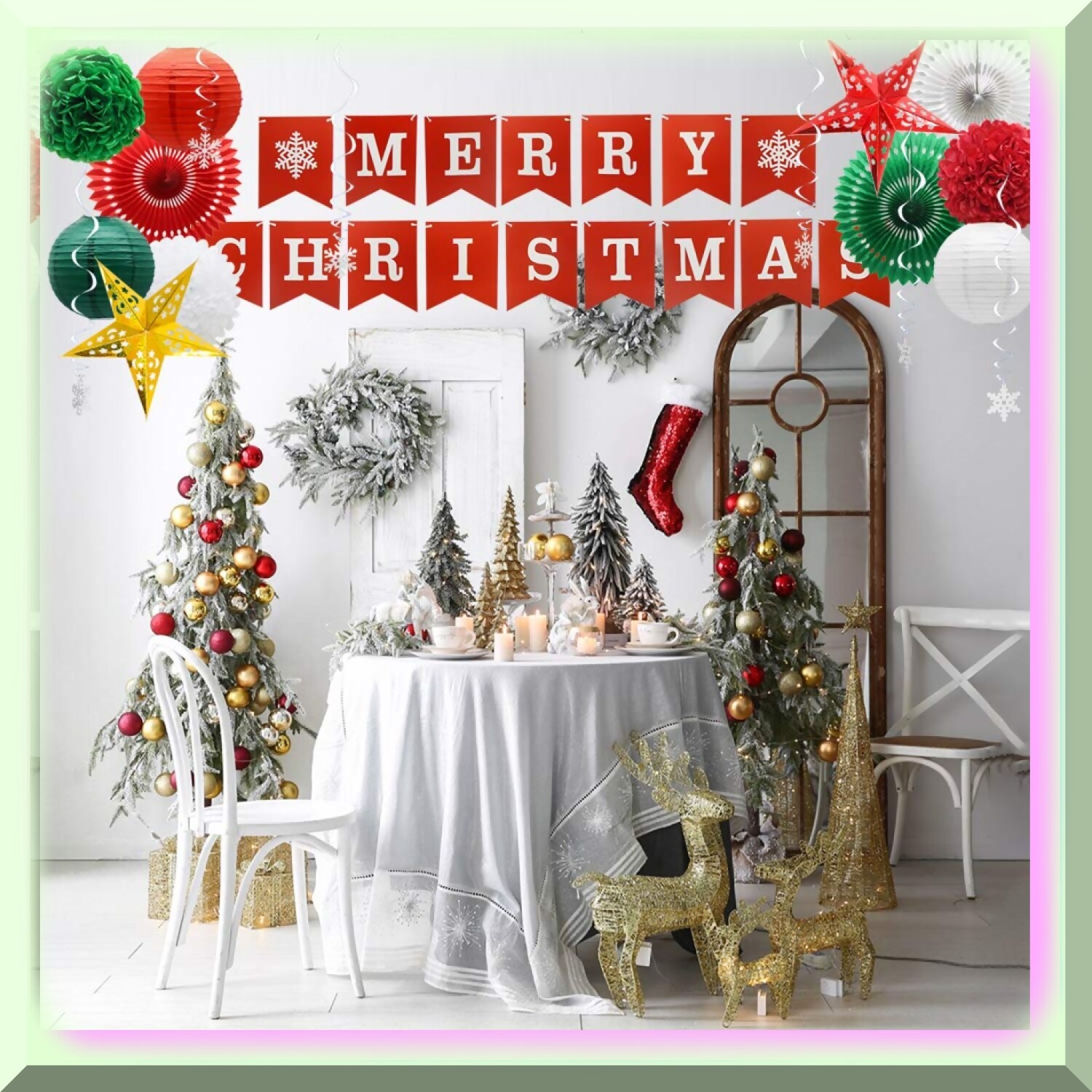 Party Decorations Set for Indoor and Outdoor Celebrations